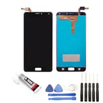 VITRE + ECRAN LCD POUR ASUS ZENFONE 4 MAX PLUS ZC554KL X00ID X001D NOIR + OUTILS