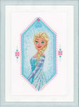 Vervaco Kit de Point de Croix compté, Disney, La Reine des neiges - Coeur