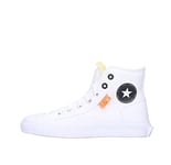 CONVERSE Homme Chuck Taylor Alt Star Canvas Sneaker, White/Black/White, 50 EU