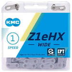 KMC Z1EHX EPT Wide Bicycle Cycle Bike Chain Silver - 112 Links