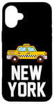 Coque pour iPhone 16 Plus New York City Graphic Tees - Cool New York City Funny Taxi