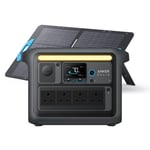 Anker SOLIX C1000X Solar Generator Portable Battery + PS100 100w Solar Panel