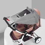 Universal Baby Stroller Pram Buggy Sun Shade Pushchair Canopy Protection Cover