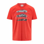 Kappa Argla Alpine F1 T-Shirt, Orange, XXL Homme