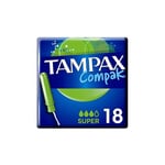 Tampax Compak Super tamponit 18 kpl