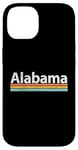 Coque pour iPhone 14 Alabama - AL - Vintage / Worn Design - Classic