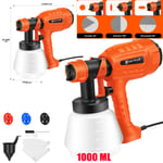 Handheld Wall Fence Paint Sprayer Electric Spray Gun Paint Fence Airless HVLP