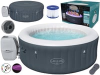 Bestway-poreallas "Lay-Z-Spa BALI" LED-valoilla, 4 henkilöä