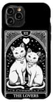 iPhone 11 Pro Tarot Card Mystic Cats | The Lovers Valentines Day | Couples Case