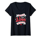 Womens Romantic Valentines Day Quotes Singles Awareness Funny Memes V-Neck T-Shirt