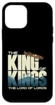 Coque pour iPhone 12 mini Jésus est le roi des rois Crucifixion Croix Couronne Gospel