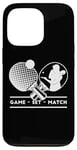 iPhone 13 Pro Table-Tennis Player Game-Set-Match Gamer Ping-Pong Case