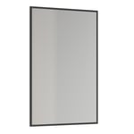 Dansani Mido+ Select Speil uten lys - Sort ramme - 50 cm