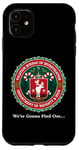 iPhone 11 Christmas Yuletide Holiday Bureau of Investigation Deer Seal Case