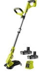 Sladdlös grästrimmer Ryobi RLT183222S; 18 V; 2x2,0 Ah batt.