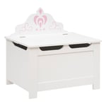 Coffre De Rangement Couronne Blanc Atmosphera For Kids