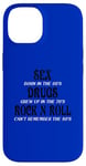 iPhone 14 SEX DRUGS ROCK N ROLL FUNNNY Case