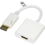 Deltaco DP-VGA4, Mini DisplayPort, VGA, 0.2 metrin pituinen