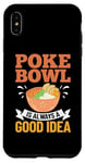 Coque pour iPhone XS Max Poke Bowl Recette de poisson hawaïen