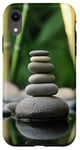 Coque pour iPhone XR Zen Garden Stones Bambou Serenity Mindfulness