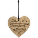 Valentines Gift For Husband Wife Girlfriend Boyfriend Engraved Heart Love Gift