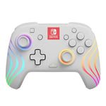 PDP Afterglow Wave Wireless Nintendo Switch Controller - White