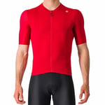 Castelli Espresso Short Sleeve Cycling Jersey - SS24 Rich Red / Deep Bordeaux Medium Red/Deep