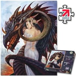 1000 Piece Jigsaw Puzzle - Fantasy Themed - Queen Aliyah’s & Dragon Scold