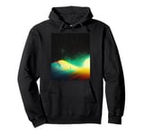 Rainbows in The Dunes Surrealist Design Pullover Hoodie