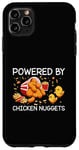 Coque pour iPhone 11 Pro Max Funny I Love Chicken Nuggets, joli jeu de mots sur le poulet