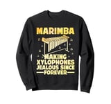 Marimba Player Musical Instrument Funny Vibraphone Sweatshirt