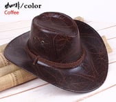 Peli Red Dead Redemption 2 Cowboy Hat Cosplay asu Rekvisiittahatut Nahka Unisex