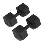 ColdShine 2PCS 10kg Dumbbell Set Hexagon Dumbbell Home Workout Weight Lifting Dumbbell Weight Dumbbell Hexagon Dumbbell Manual Dumbbell Weight Kit