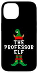 iPhone 14 The Professor Elf Funny Christmas Xmas Matching Family Group Case