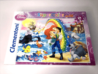 Clementoni Jigsaw Puzzle Disney Little Mermaid 24  Piece Super Color Maxi - NEW