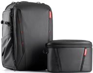 PGYTECH Sac à Dos 25L OneMo 2 + Sac d'Epaule Noir