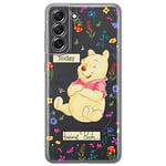 ERT GROUP Coque de téléphone Portable pour Samsung S21 FE Original et sous Licence Officielle Disney Motif Winnie The Pooh and Friends 029 adapté à la Forme du téléphone Portable, partiel imprimé