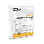 Teskad Housse de Matelas Professionnelle (90 x 190/200 cm) - Anti punaises de lit, acariens et allergènes