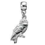 New Official Genuine Harry Potter Silver Plated Hedwig Owl Slider Charm