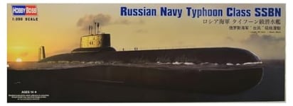 Hobbyboss 1:350 Scale Russian Navy Typhoon Class SSBN Submarine Assembly Kit