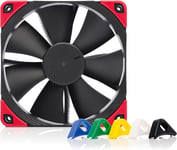 NF-F12 PWM chromax.black.swap, Ventilateur Silencieux Haut de Gamme, 4 Broches (120 mm, Noir)