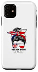 iPhone 11 Half Britain And Polish British UK Poland Flag Girls Women Case