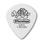 Jim Dunlop 478R1.35 Tortex White Jazz III, 1.35mm, 72/Bag