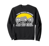 USA Tow Truck Driver, Truck Driver Yellow Line, Tow Truck Sweatshirt