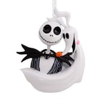 Hallmark Jack Skellington and Zero Ornament, The Nightmare Before Christmas Tree Decoration, Disney Hanging Ornament, Christmas Hanging Ornament, Gifts for Christmas