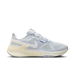 Nike Løpesko Air Zoom Structure 25 - Grå/Hvit/Blå Dame, størrelse 40½