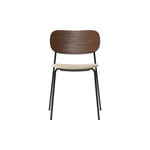 Co Dining Chair Upholstered Seat, Dark Stained Oak/bouclé 02