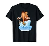 Ice Age Manfred Diego Sid and Scrat on Iceberg T-Shirt