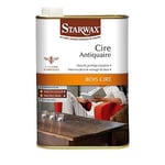 Cire antiquaire liquide bois ciré chêne clair Starwax 500ml