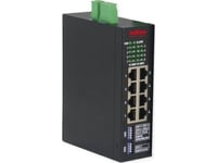 Switch Roline Industrial Gigabit Ethernet-Svitsj Roline, 8 Porter, Administrert Via Internett